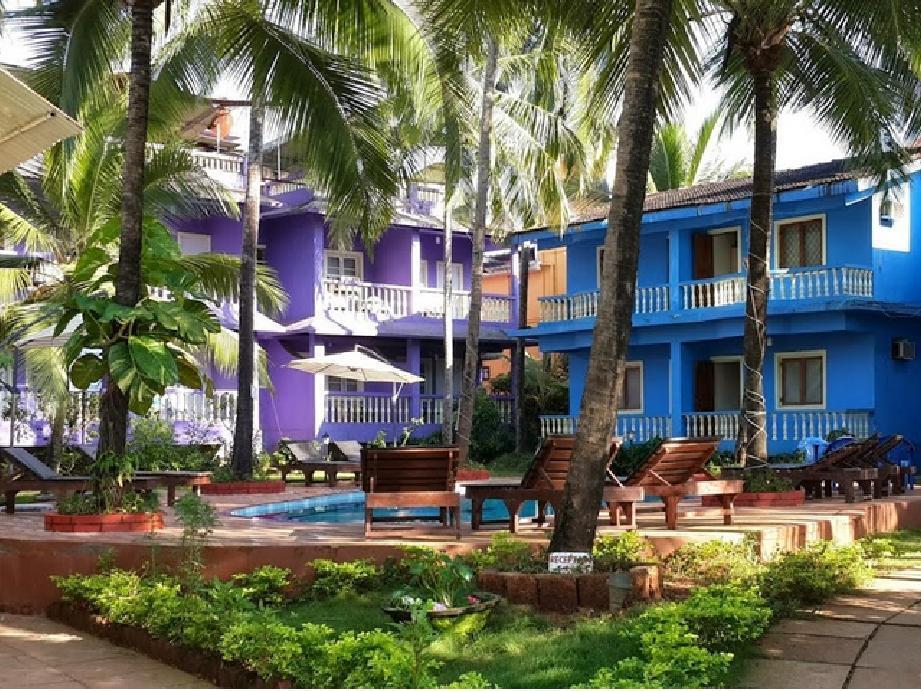 Dona Julia Beach Resort Calangute Bagian luar foto